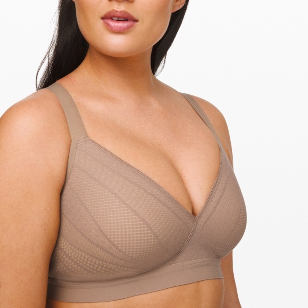 Lululemon Awake to Lace Bra- Tan
